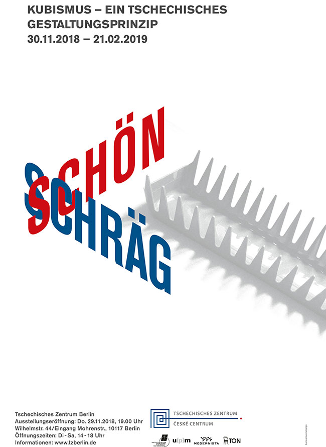 DEEDS NEWS -Tschechisches-Zentrum-Berlin-Schoen-Schraeg-Plakat