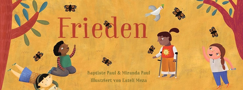DEEDS NEWS - Frieden - Buch von Baptiste Paul und Miranda Paul - Zeichnung Esteli Meza