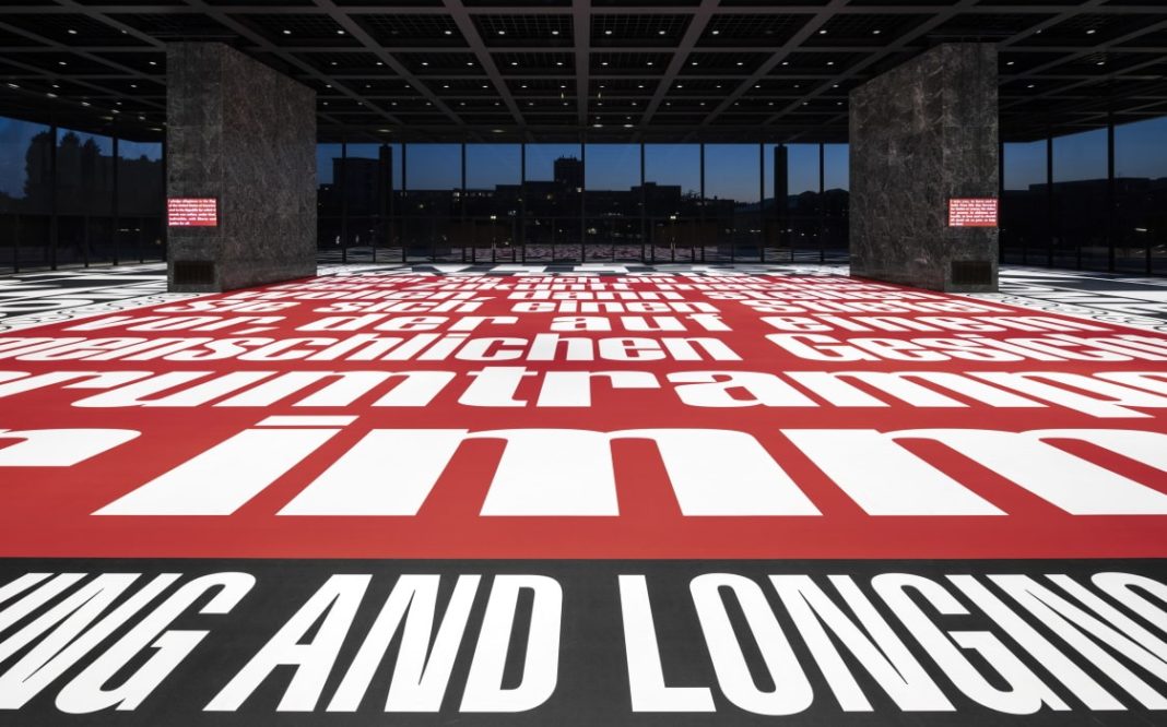 DEEDS NEWS - courtesy od the artist and Sprüth Magers - Barbara Kruger - Bitte lachen Please cry - Foto Timo Ohler