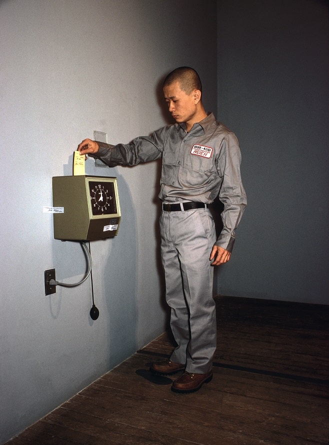 DEEDS NEWS - Tehching Hsieh, One Year Performance 1980-1981, Image courtesy the artist and Sean Kelly Gallery, New York