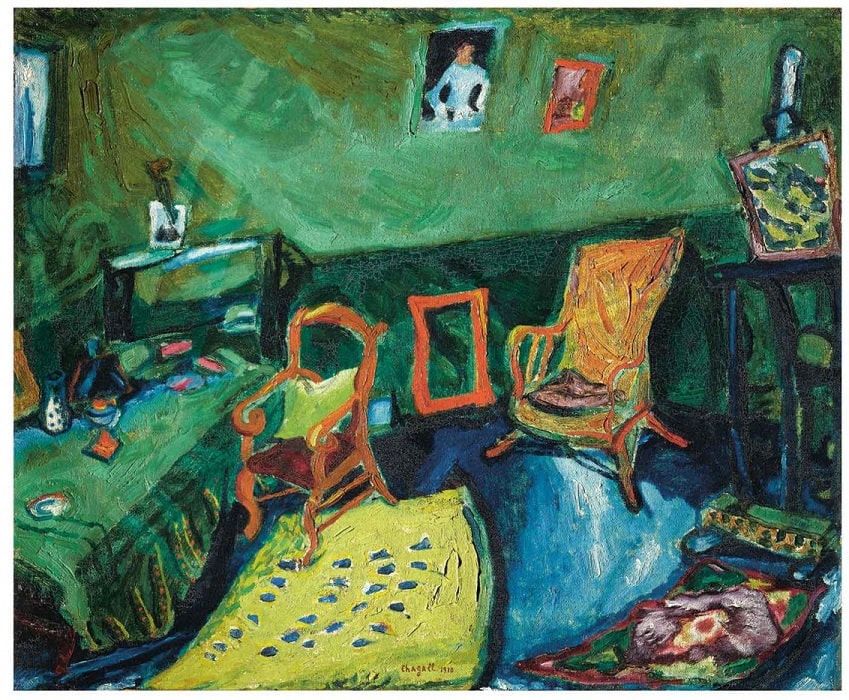 DEEDS NEWS - Courtesy of Jüdisches Museum - Marc Chagall, Das Atelier, 1911 FR, Paris, MNAM - Centre Pompidou