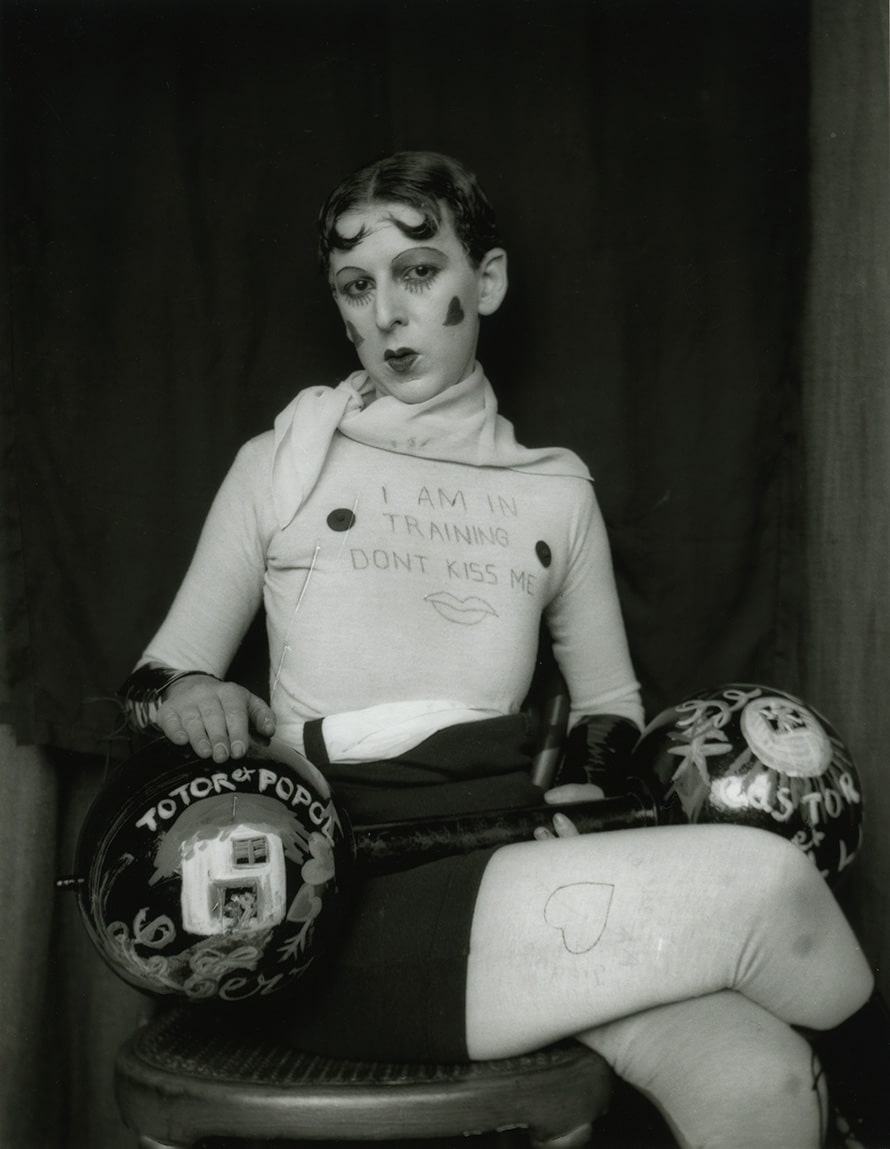 DEEDS NEWS - Claude Cahun, Selbstporträt - Courtesy of the Jersey Heritage Collections