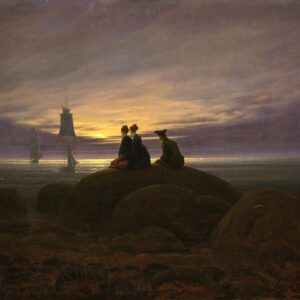 DEEDS NEWS - Courtesy of Alte Nationalgalerie - Caspar David Friedrich, Mondaufgang am Meer, 1822 Öl auf Leinwand, 55 x 71 cm Fotograf Jörg P. Anders