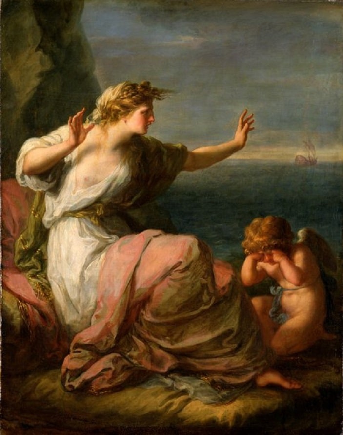 DEEDS NEWS - Courtesy of Gemaldegalerie - Angelika Kauffmann, Die verlassene Ariadne, vor 1782 Foto Elke EstelHans Peter Klut