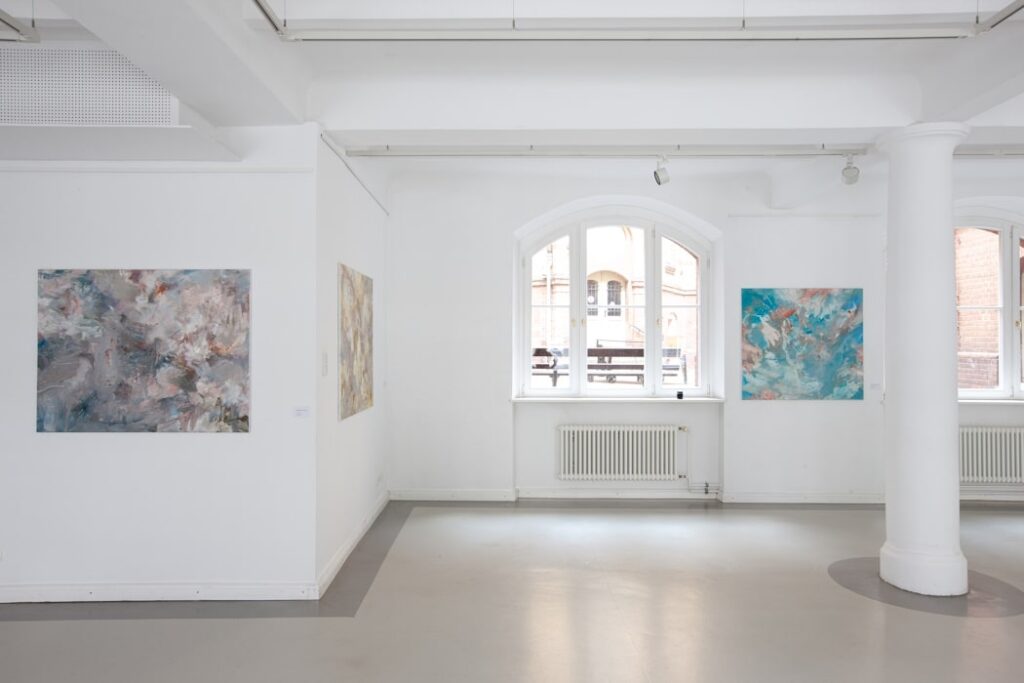 DEEDS NEWS - Tijana Titin - Immersed in Poetry 2023 - exhibition view rk-Gallery Berlin - 3