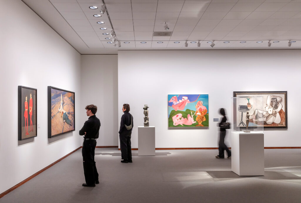 DEEDS.NEWS - Kulturforum Berlín, Neue Nationalgalerie -„Patriotischen Familie“ von Maria Lassnig © Neue Nationalgalerie, Stiftung Preußischer Kulturbesitz - David von Becker