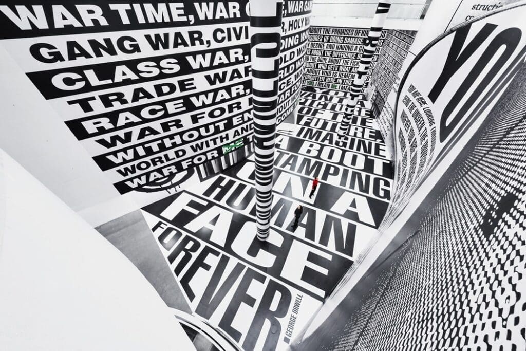 DEEDS.NEWS - Guggenheim Museum Bilbao - Barbara Kruger - Photo Anders Sune Berg