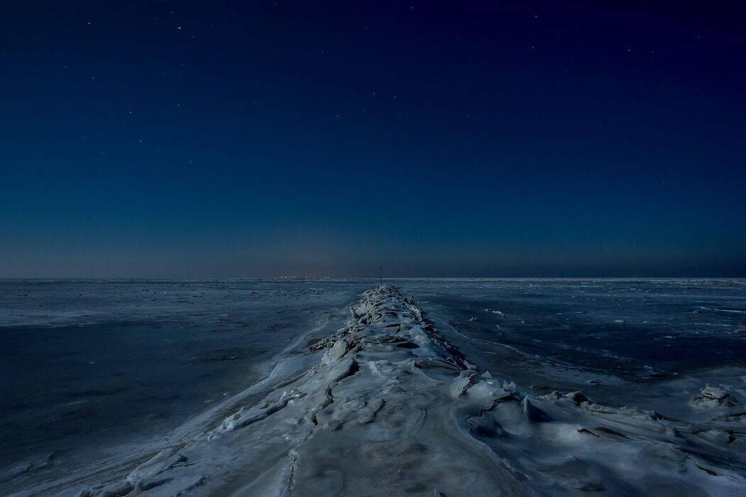 DEEDS NEWS - Alfred Ehrhardt Stiftung - Marc-Oliver Schulz, Überfrorene Steinbuhne 06.02.2012 -c- Marc-Oliver Schulz