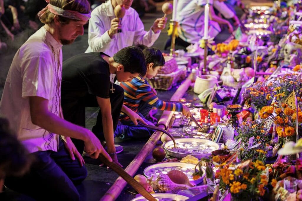 DEEDS NEWS - Schliebung der Ofrenda - Día de Muertos im Humboldt Forum - Foto Frank Sperling