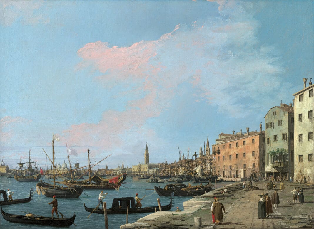 DEEDS NEWS Die Riva delgli Schiavoni in Venedig canaletto