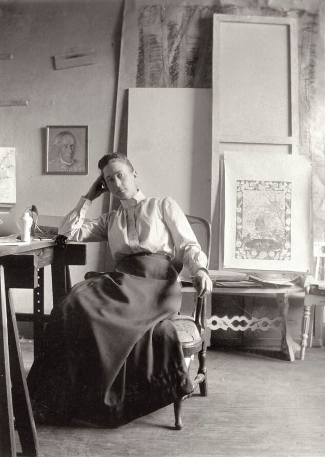 DEEDS NEWS - Grand Palais -Hilma Klint- 1886 photo The Moderna Museet, Stockholm
