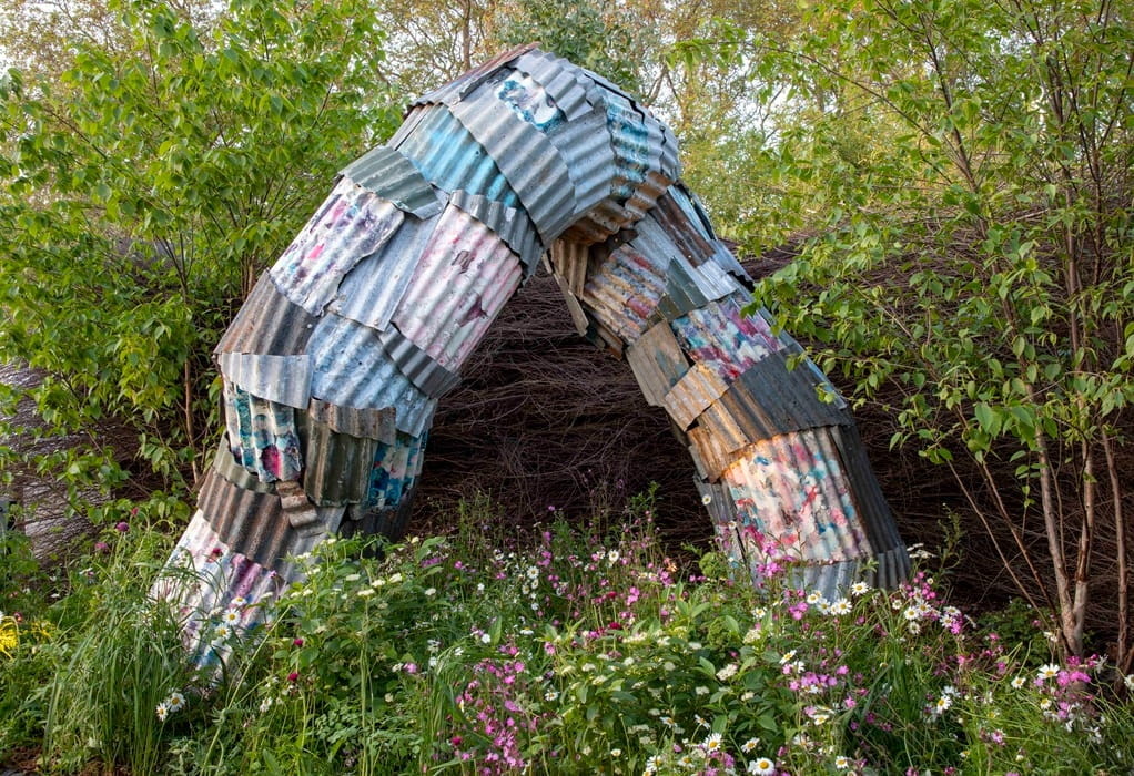 DEEDS.NEWS - London Sculpture Week - Catriona Robertson - Photo Saatchi Gallery Garden, RHS Chelsea Flower Show. Photography Stephen Studd