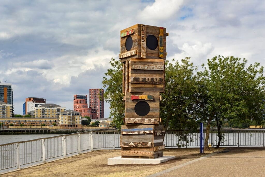 DEEDS.NEWS - London Sculpture Week - Serge Attukwei Clottey - photocredit, Ada Ihebom